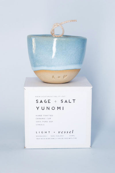 Sage and Salt Soy Candle