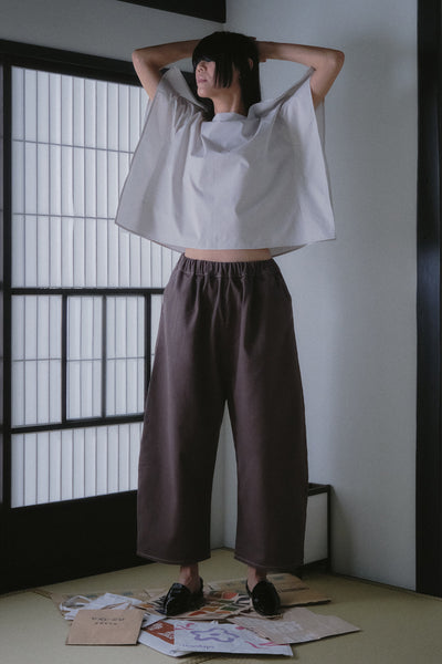 Kaguya Cropped Pants | Shadow