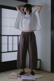 Kaguya Cropped Pants | Shadow - Company Store