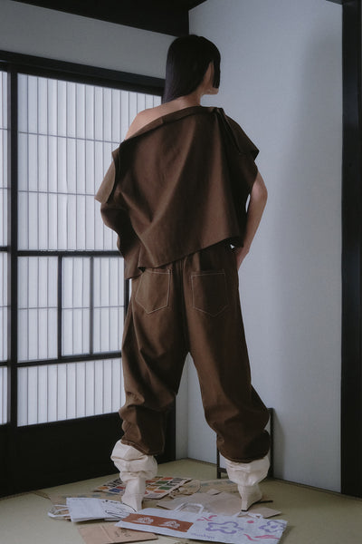 Kaguya Cropped Pants | Cedar - Company Store