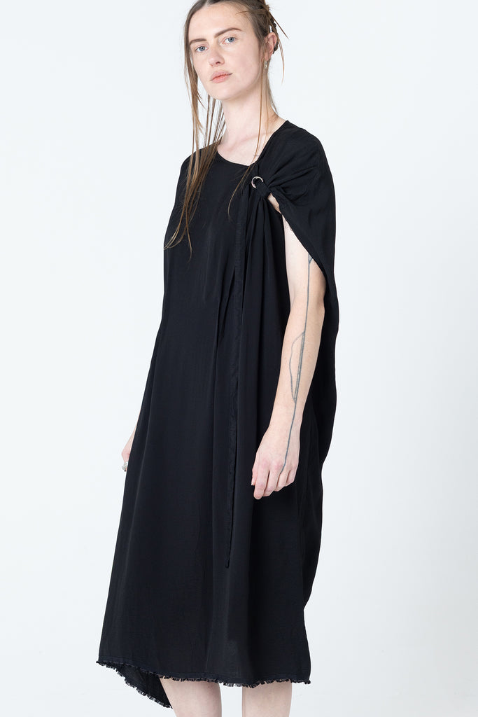 Pinch Tunic | Black Seersucker - Company Store