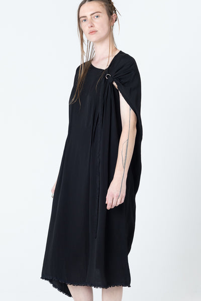 Pinch Tunic | Black Seersucker - Company Store