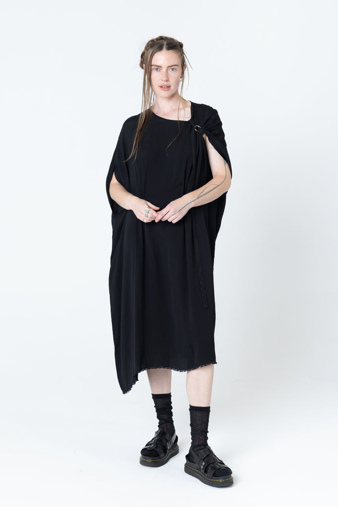 Pinch Tunic | Black Seersucker - Company Store