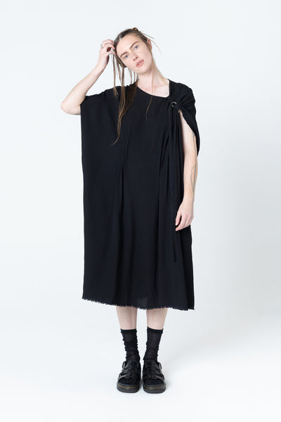 Pinch Tunic | Black Seersucker - Company Store