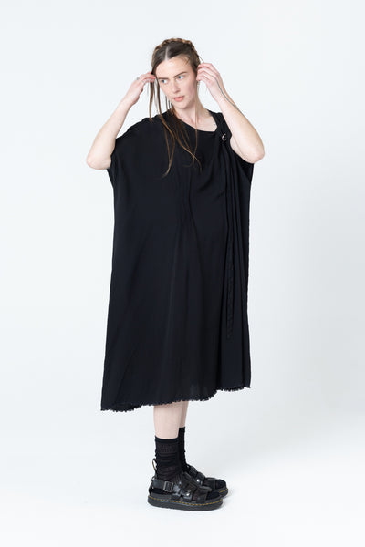Pinch Tunic | Black Seersucker - Company Store