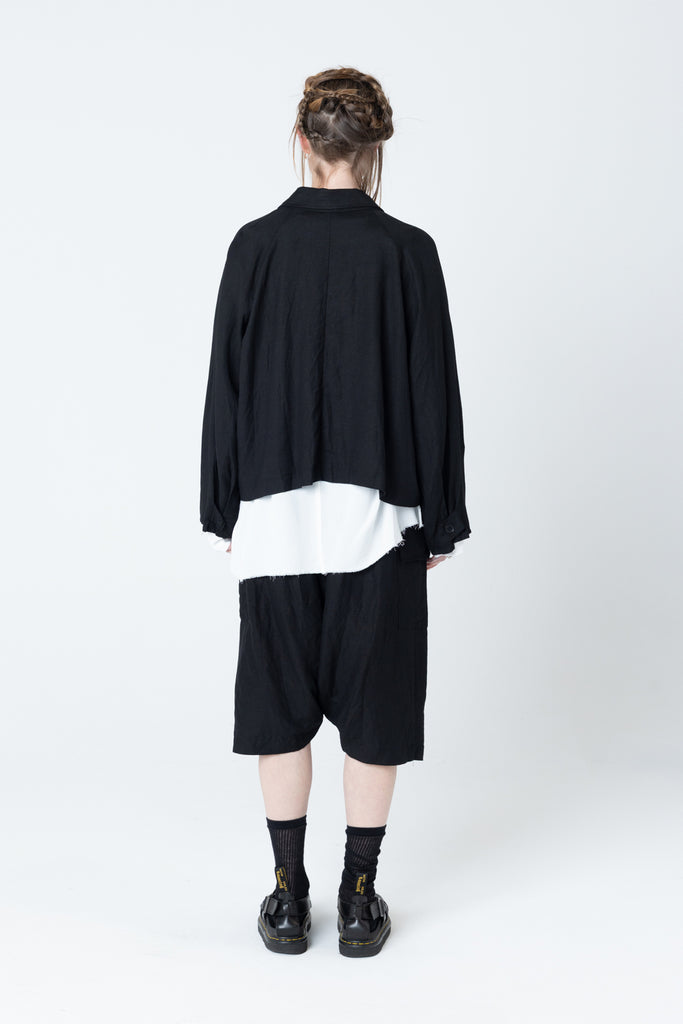 Poised Shirt Jacket | Black - Company Store