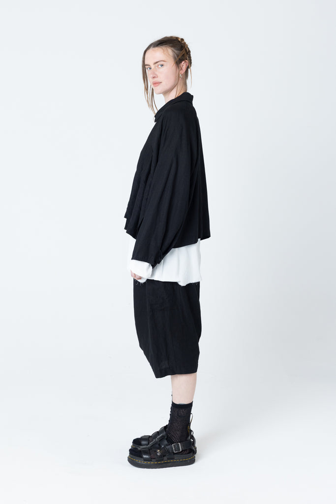 Poised Shirt Jacket | Black - Company Store