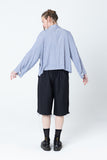Poised Shirt Jacket | Blue Stripe - Company Store