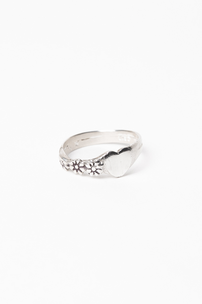 Forget Me Not Ring | Silver