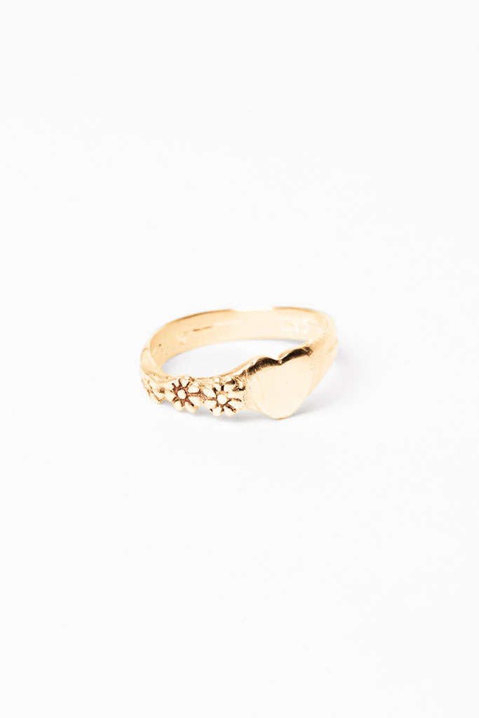 Forget Me Not Ring | Gold