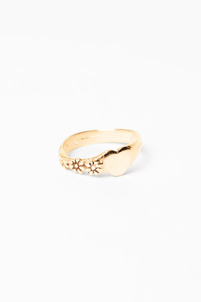 Forget Me Not Ring | Gold