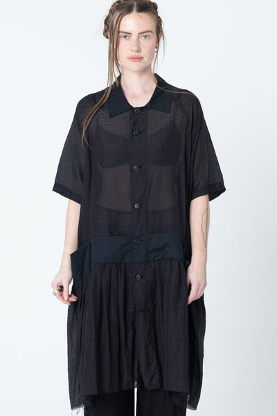 Salon Dress | Black Dobby - Company Store