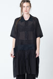 Salon Dress | Black Dobby - Company Store