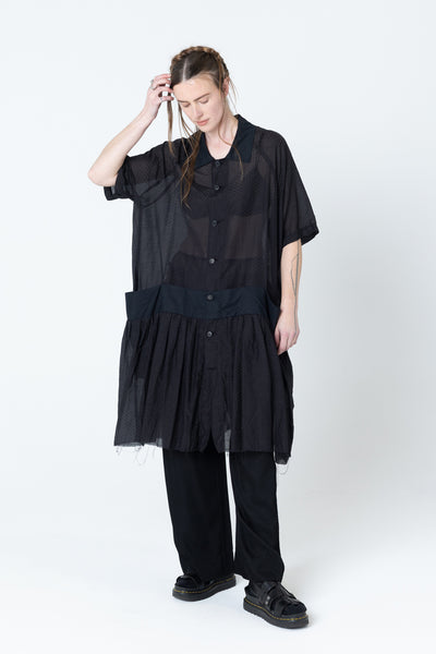 Salon Dress | Black Dobby - Company Store