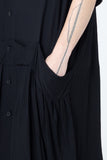 Salon Dress | Black Seersucker - Company Store