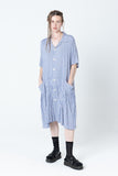 Salon Dress | Blue Stripe - Company Store