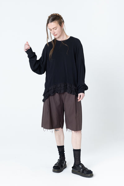 Show Sweater | Black Dobby