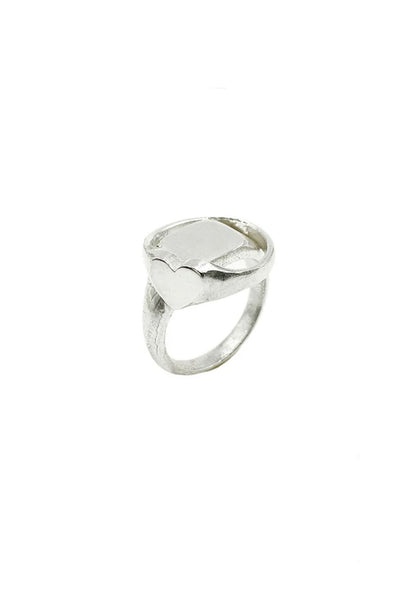 Star Crossed Lovers Ring | Silver