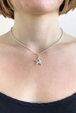 Star Pendant | Silver/Ruby