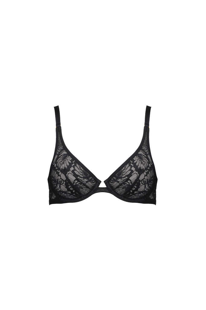 The Teardrop Bra | Black