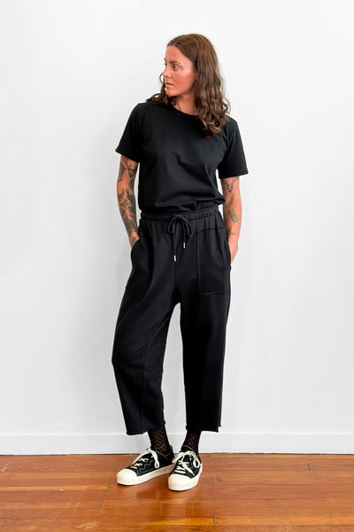 Trace Trackies | Black