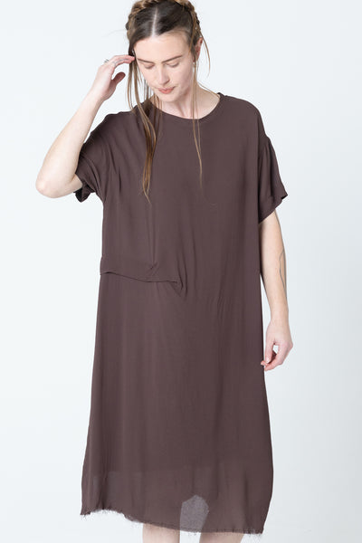Tuck Dress | Cacao
