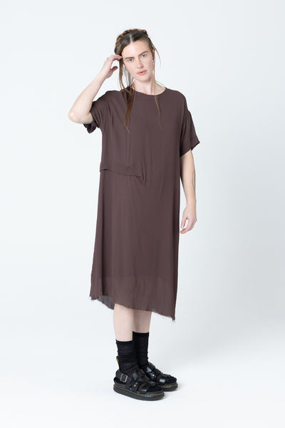 Tuck Dress | Cacao