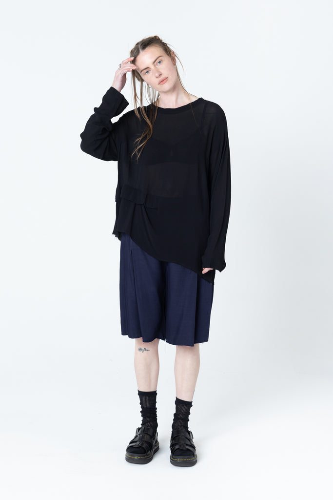 Tuck Sweater | Black - Company Store