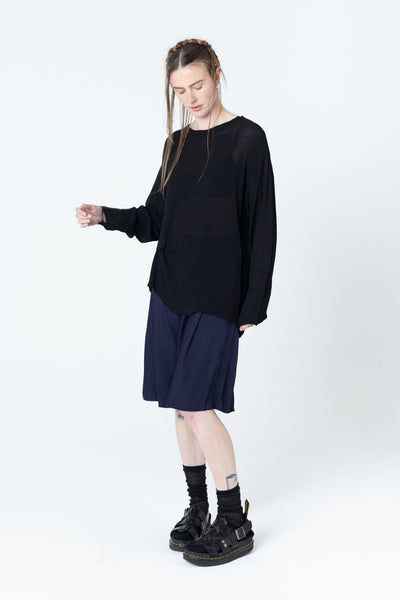 Tuck Sweater | Black - Company Store