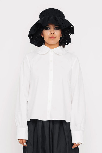 Rosette Shirt | White