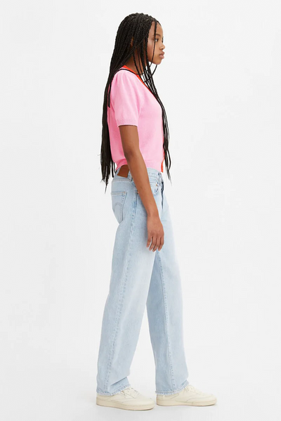 90's 501  | Light Indigo Worn In