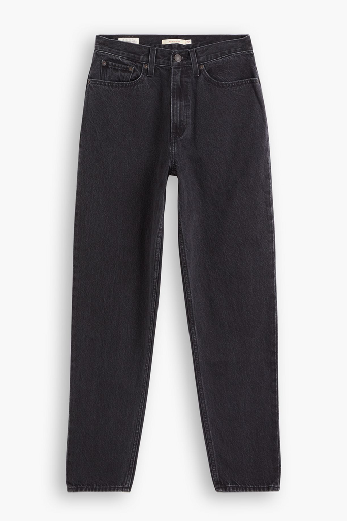 80's Mom Jean | Black Stonewash
