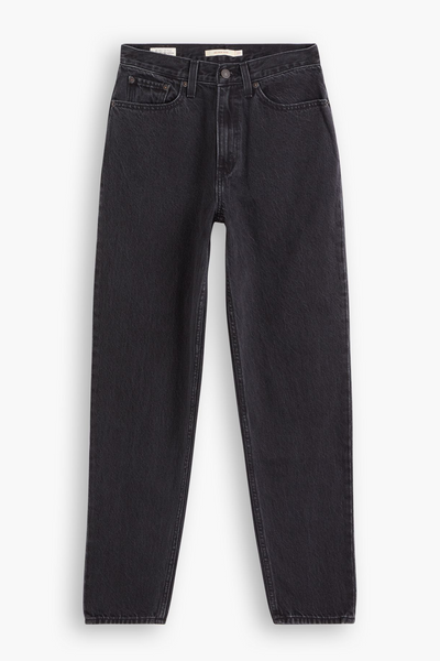 80's Mom Jean | Black Stonewash