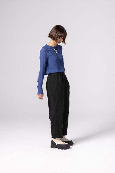 Ultra Trackies | Black Sweatshirting