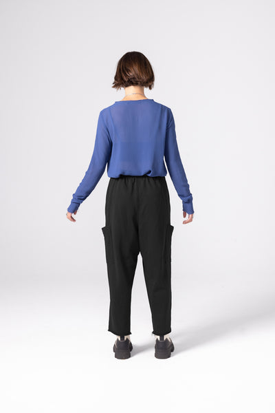 Ultra Trackies | Black Sweatshirting