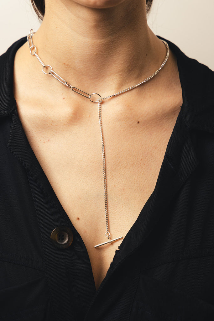 Living End Necklace | Silver