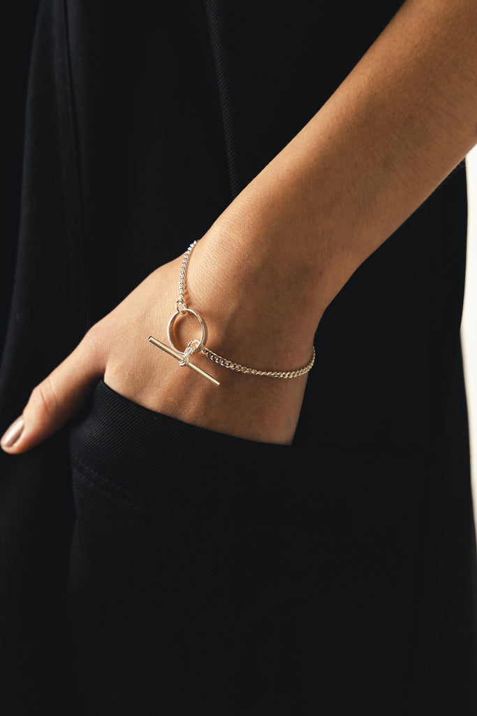 Ring Bracelet | Silver