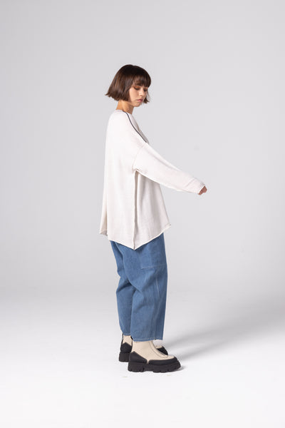 Fine Line Crew | Oatmeal