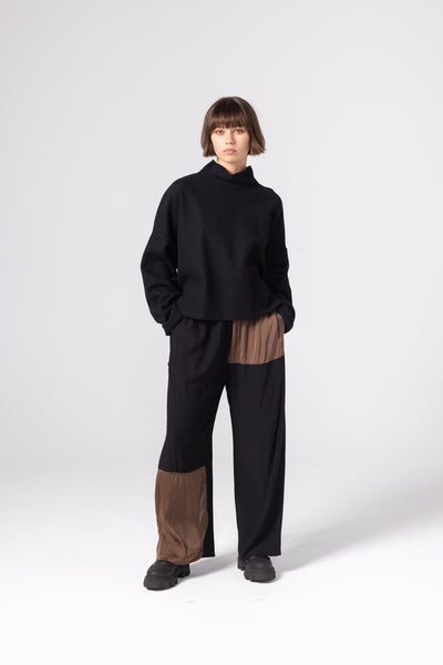 Pop Pant | Black/BrownSpot