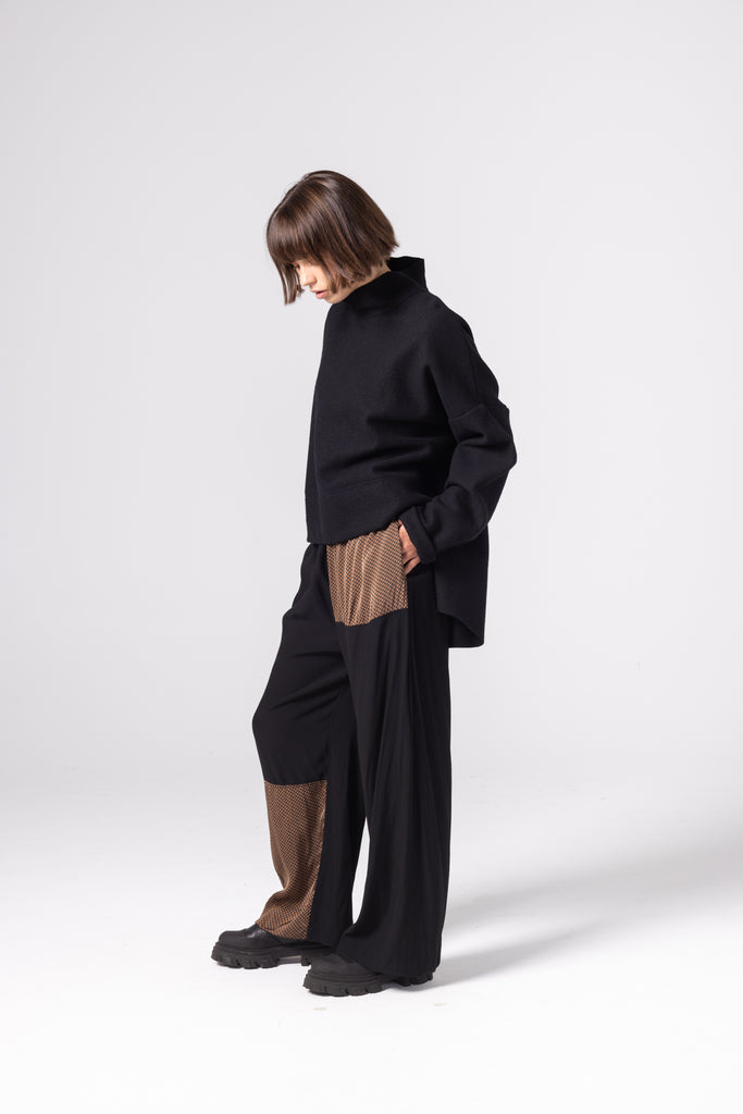 Pop Pant | Black/BrownSpot