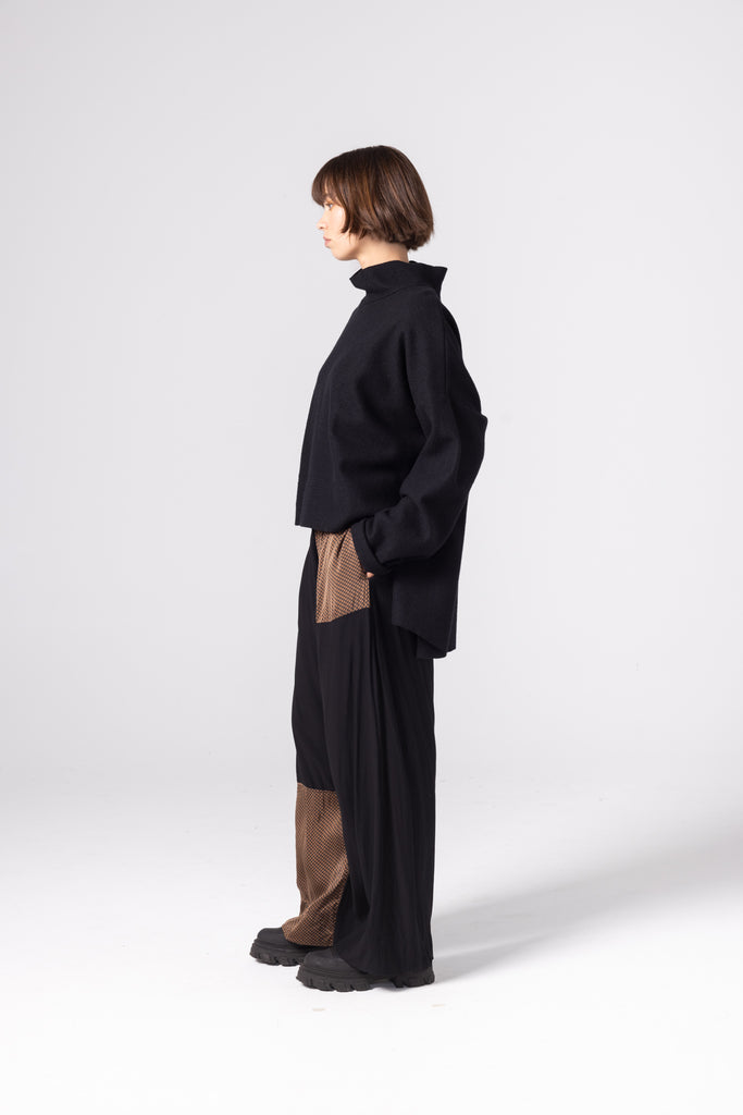 Pop Pant | Black/BrownSpot