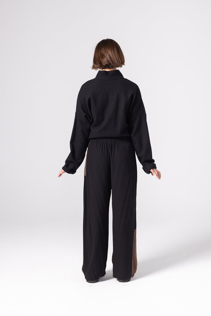 Pop Pant | Black/BrownSpot