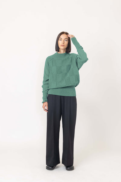 Polly Sweater | Jade