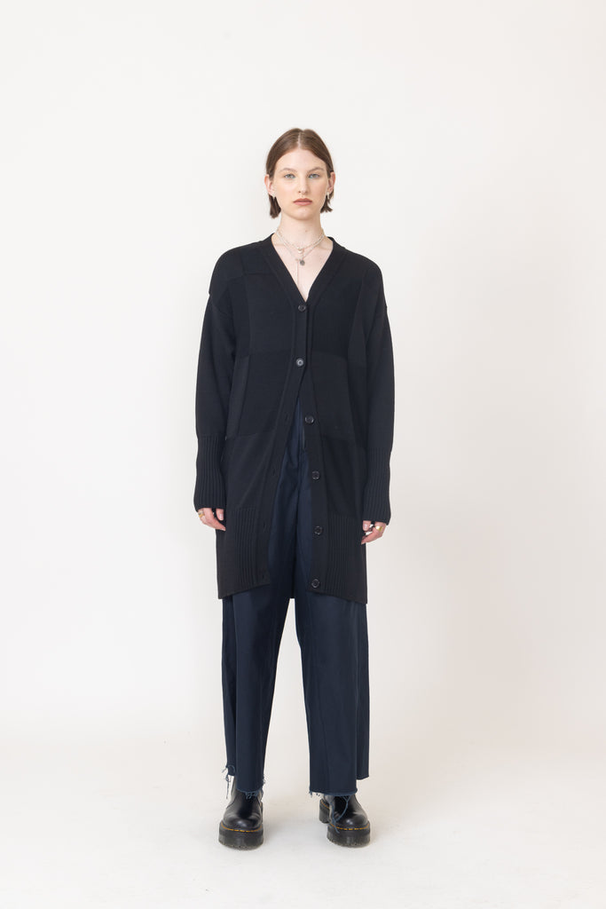 Lithium Long Cardi | Black