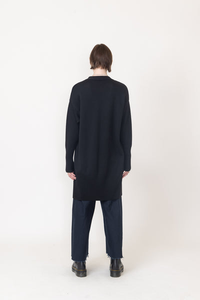 Lithium Long Cardi | Black