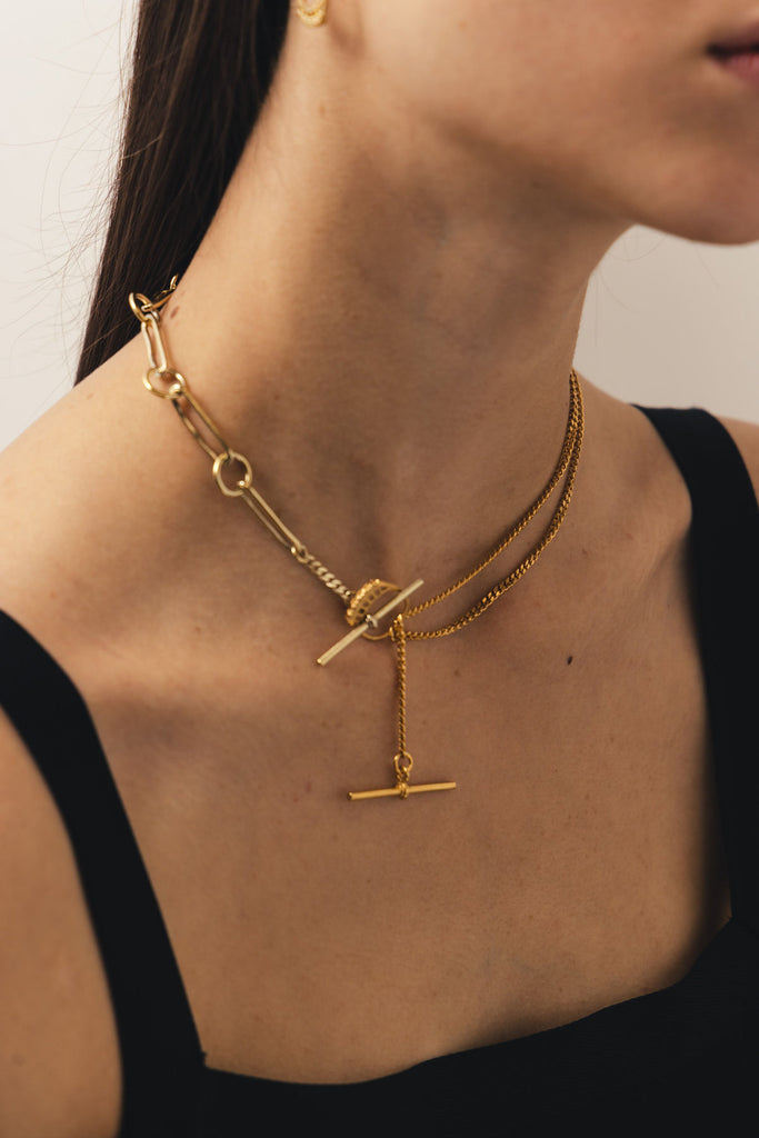Living End Necklace | Gold