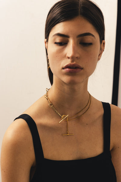 Living End Necklace | Gold