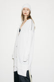 Fine Line Cardi | Oatmeal