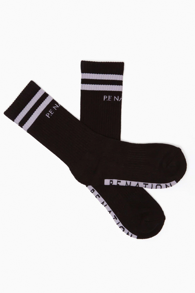 Marathon Crew Sock Pack | Black & Grey
