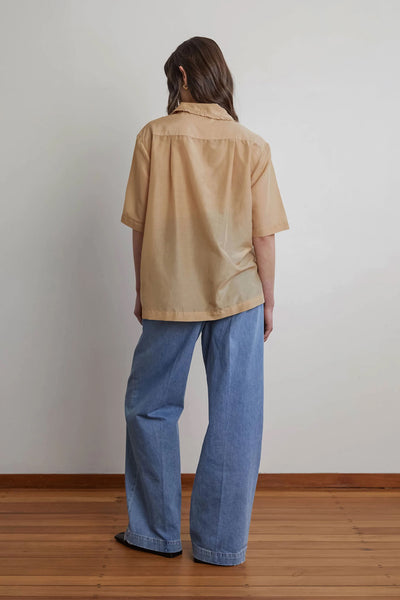 Short Celebration Shirt | Camel